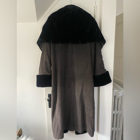 Vintage Rare Norma Kamali Robe Style Coat with Shawl Collar - Picture 4 of 8